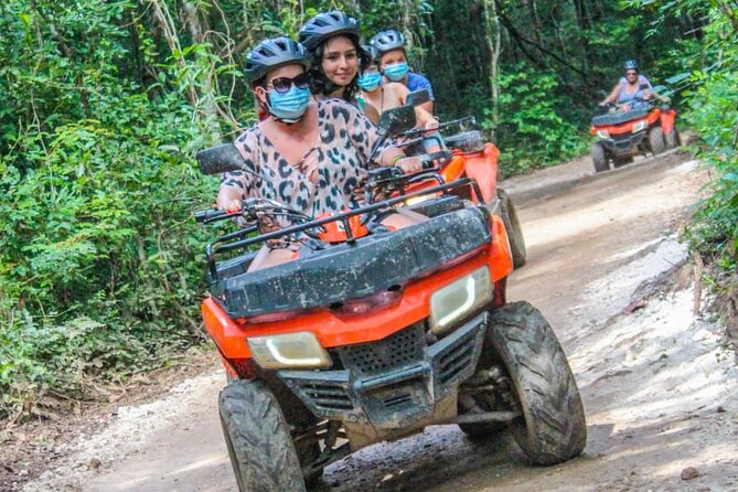 The best ATV tour with ziplines and Cenote swim day! - Pickup from Cancun, Puerto Morelos, and nearby hotels