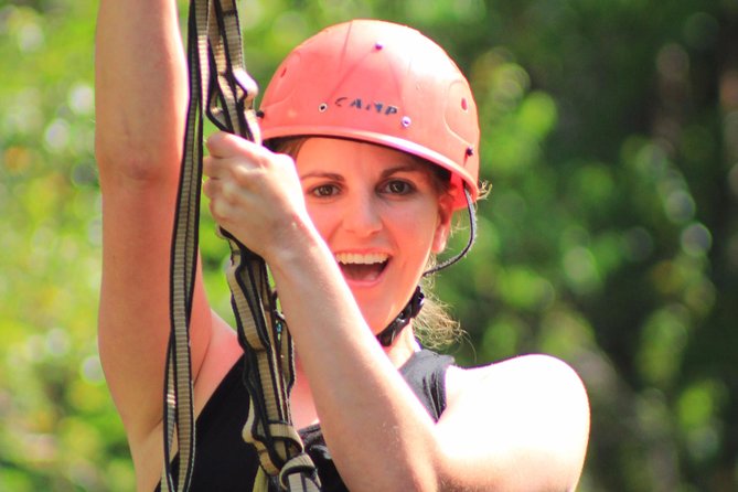 The best ATVs, zipline, cenote tour with lunch and transportation - Zip lines through the forest canopy
