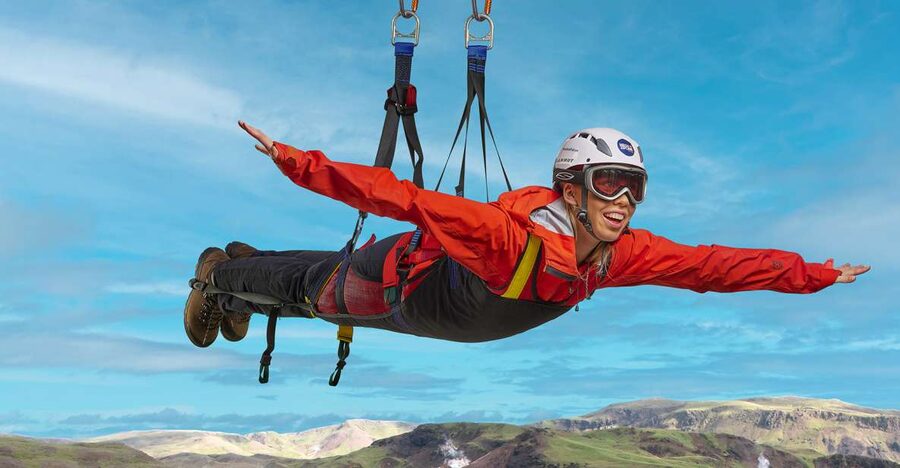 The Falcon : Superman ride with Mega Zipline Iceland - Planning the 50-minute outing