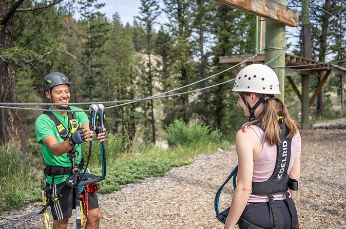 Thrilling 2-Hour Zipline Tour in Radium Hot Springs - Line Six Adds a Game and a Little Competition