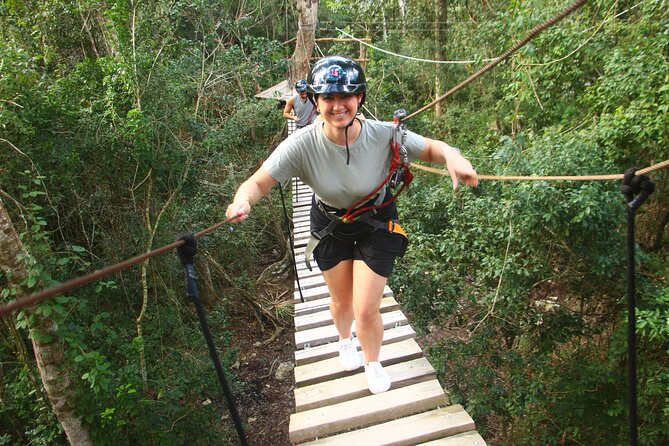 Thrills in Tulum's Jungle: Rappel, Ziplines, ATVs, Cenote & more - A simple Mexican meal after the action