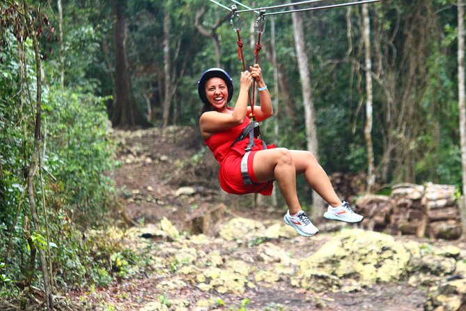 Thrills in Tulum's Jungle: Rappel, Ziplines, ATVs, Cenote & more - Pickup across Tulum and the Riviera Maya