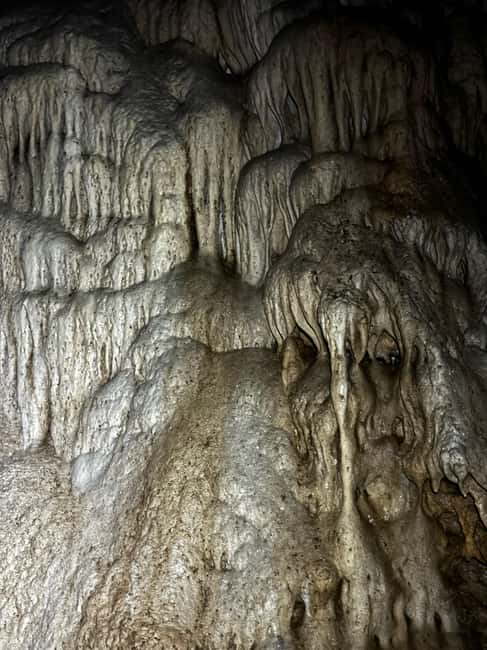 Tirana Adventure: Petrela Castle, Black Cave Hike & Zipline - Inside Pëllumbas Cave, also called the Black Cave