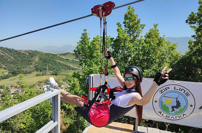 Tirana Petrela Adrenaline Tour on Balkans Longest Zipline - The climb is the main physical warning