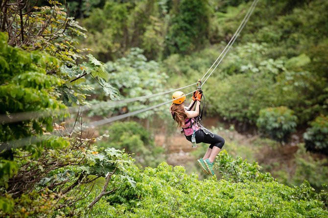Toro Verde 7-Zipline Tour Plus the Beast with Pickup - Lunch arrives after the hard work