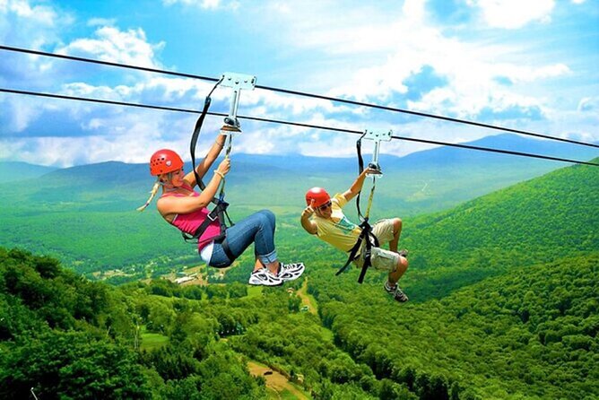 Tours Ziplines Punta Cana - The 2,100-meter course through Punta Cana’s countryside