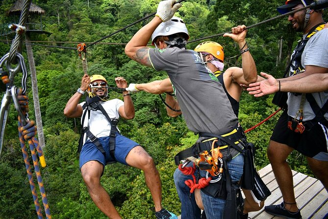 Tree Bridge Cafe And Zipline - Jungle Flight Adventure in Koh Samui - Pickup, timing, and the real length of the day