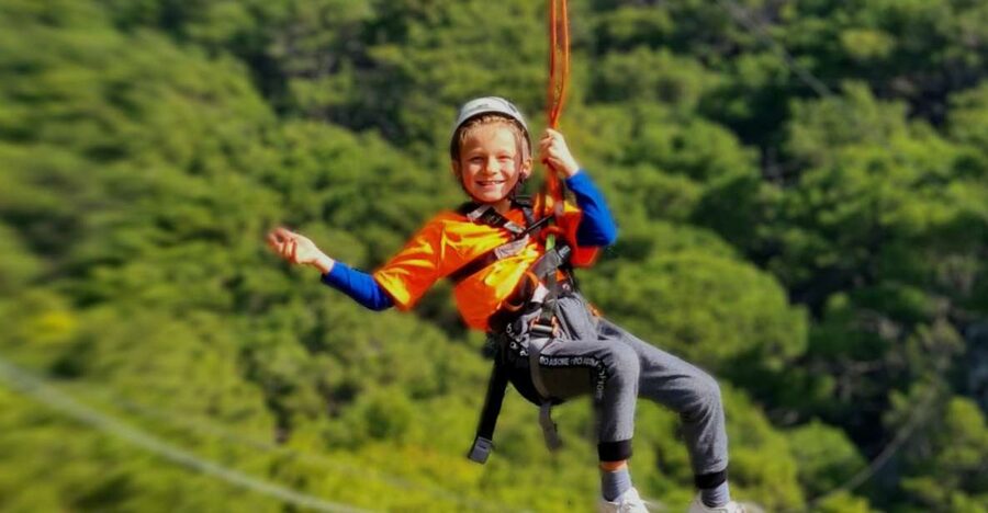 Tučepi: Zip Line Experience - The canyon setting above the Makarska Riviera