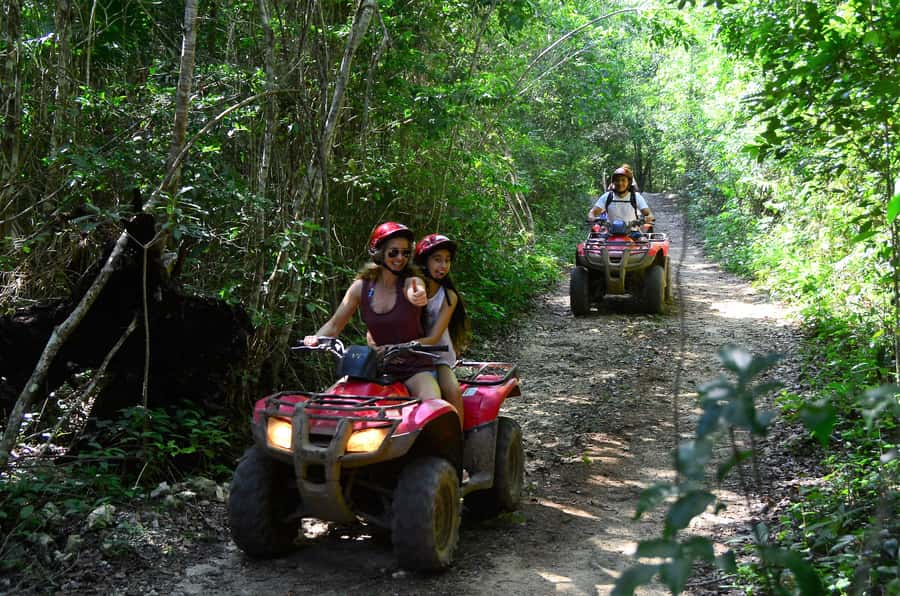 Tulum: ATV, Cenote, Zip lining and Rappelling Experience - Pickup from Cancun, Playa del Carmen, and the Riviera Maya