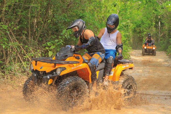 Tulum Half-Day Jungle Adventure ATV, Ziplines (4) & Mexican Snack - Four ziplines, with the best one saved for last