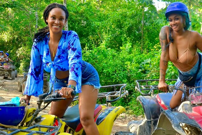 Tulum Jungle Experience with ATV, Ziplines, and Cenote - Ziplines above the trees, plus one wet landing