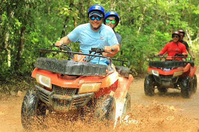Tulum Jungle Zipline and ATV Adventure - Chicken fajita tacos and a useful break
