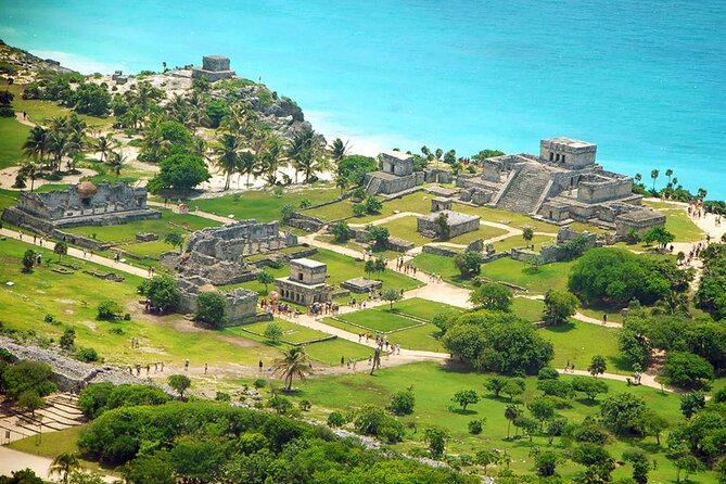 Tulum pyramids + ATV + 3 Ziplines + Rappel + Cenote + Lunch - Riding 20 kilometers on the ATVs