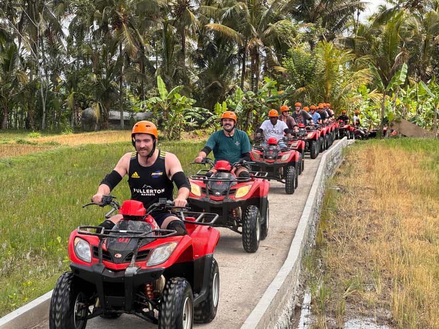 Ubud: ATV Quad Bike & Zip-Line Adventure with Meal - Lunch, showers, and a welcome reset