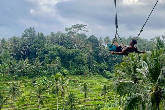 Ubud: ATV Rafting + Zipline, Swing, Sky Bike in Bali Rice Terrace - ATV through mud, jungle, and natural tracks