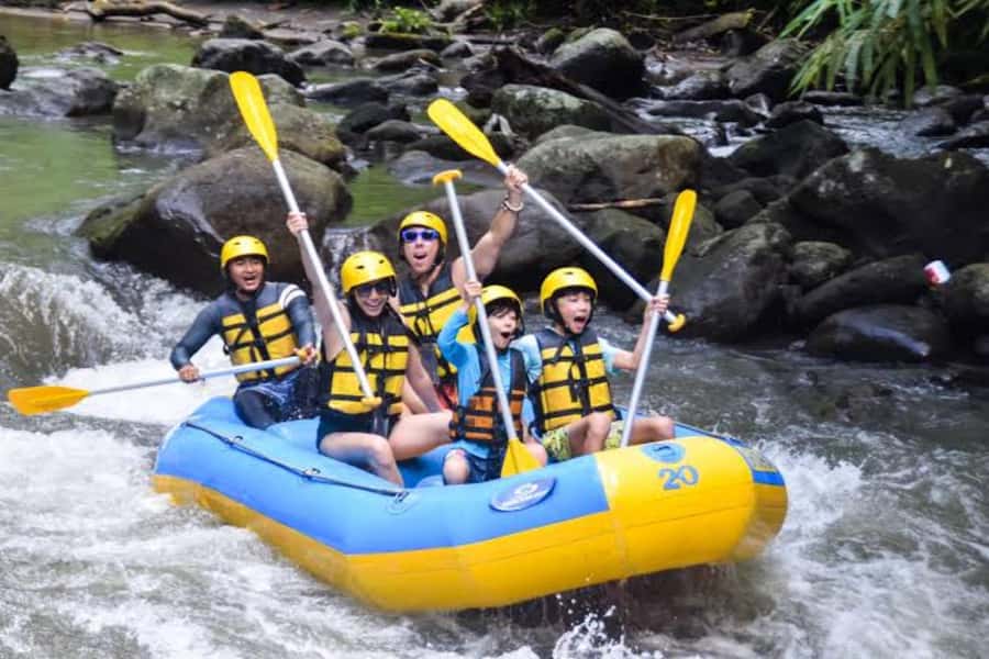 Ubud: Zip-line Adventure, River Rafting & Rice Terraces Tour - Three Bali experiences in one long day