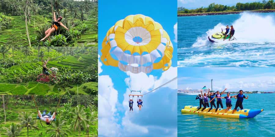 Ubud Zipline & Watersport (Jetski, Parasailing, BananaBoat) - The Watersports Trio: Three Short Bursts of Action