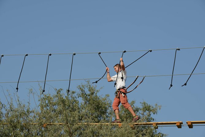 Up to 4 Hour Admission on our Ziplines and Ropes Courses. - Choosing a course for your ability