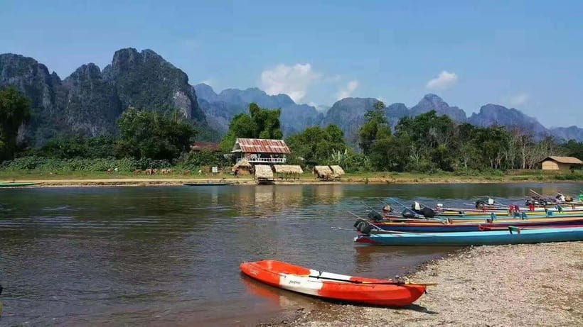 Vang Vieng: Day Tour with Kayaking, Ziplining, and Rafting - What the $55 package really includes