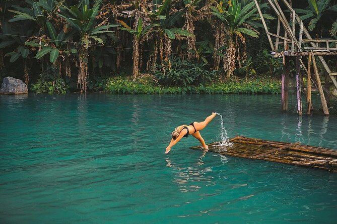 Vang Vieng Tour A - Blue lagoon 3 with Caves and Zipline - Tubing through Tham Nam Water Cave