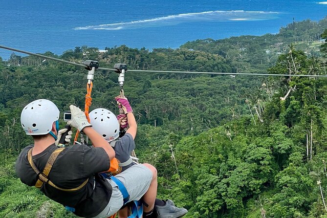 Vanuatu Jungle Zipline - Self Drive Option - Gear, safety, and the first short jungle walk