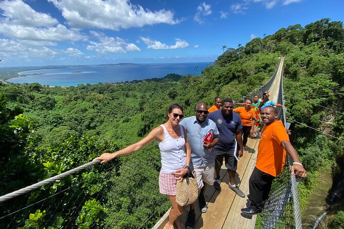 Vanuatu Jungle Zipline, Swing and Skybridge Combo with Transfer - The skybridge: the calmest part of the adventure