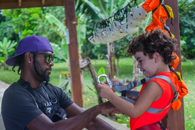 Vanuatu Jungle Zipline with Transfers - The timing is longer than the ziplining
