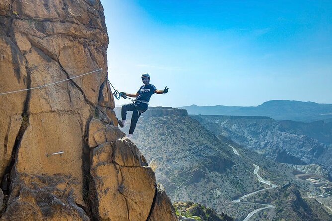 Via Ferrata And Zip Line - Climbing the stairway to the finish