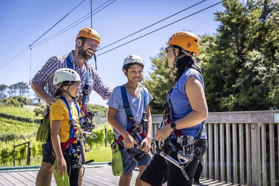Waiheke Island: Zipline and Native Forest Adventure Trip - The forest walk is more than a walk back