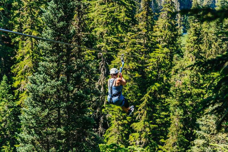 Whistler: Ziplining Experience - Five Lines Through the Fitzsimmons Valley