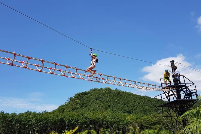 White-water Rafting with Ziplining in Phangnga - Lunch and the practical value of the $93.19 price