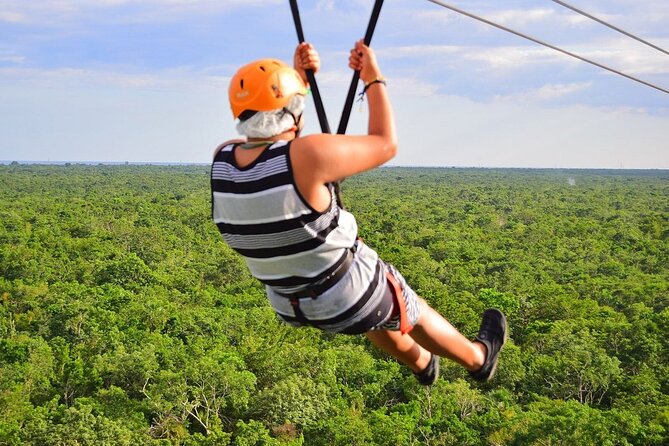 Wild Tulum Day: ATV Tour + Zip Lines + Cenote + Rappel & Lunch! - The cenote is the most memorable stop