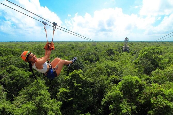 Wild Tulum Day: ATV Tour + Zip Lines + Cenote + Rappel & Lunch! - Rappel: confirm what you are actually getting