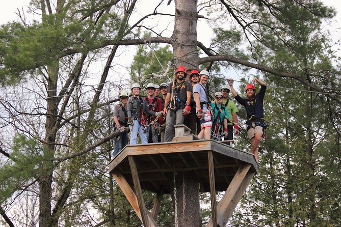 Wildman Zip Line Tour - Starting at Bomber Road in Niagara
