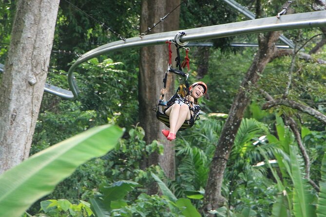 World B+ (Zipline 18 Platforms + Roller + Sky Walk with World Set Menu ) - Equipment, staff, and safety