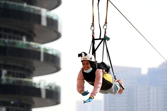 Xline Dubai Marina Zipline Experience With Transfers Option - What the launch at Amwaj Towers is like