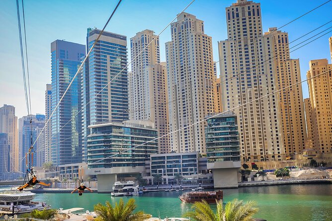 Xline for Urban Zipline Private Experience at Dubai Marina - The Safety Briefing Before the Flight