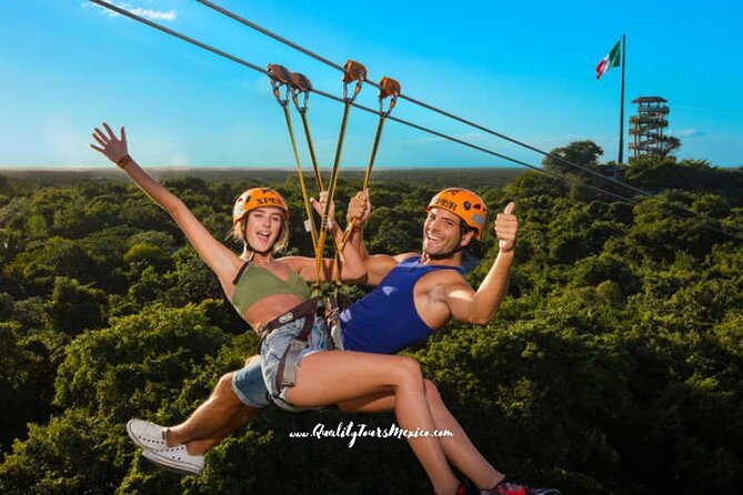 Xplor zip line park with transportation - The 7:00 a.m. pickup and shared ride