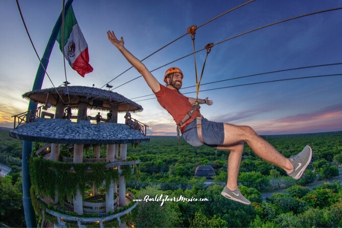 Xplor zip line park with transportation - Amphibious vehicles on two 10-kilometer circuits