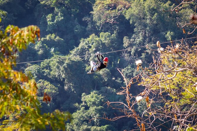 Zip Line Adventure in the heights in Puerto Vallarta 11 lines - The first five lines help you find your nerve
