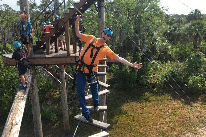 Zip Line Adventure over Tampa Bay - Who will get the most from this course?
