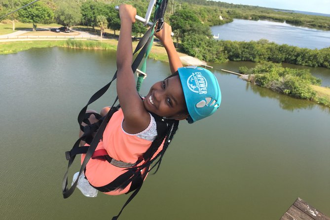 Zip Line Adventure over Tampa Bay - What the two-hour route feels like