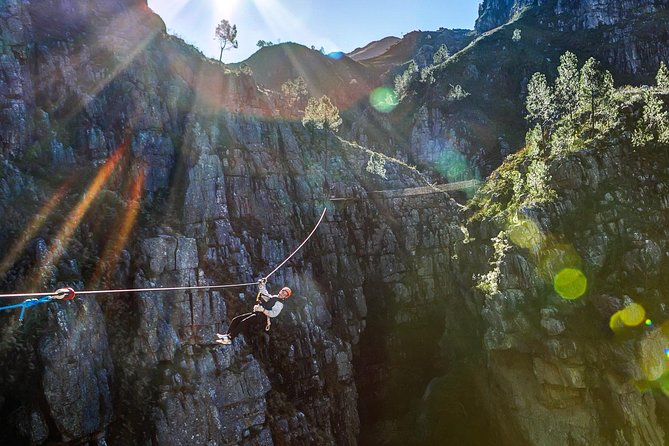 Zip Line and Wine from Cape Town - Who will enjoy this day most