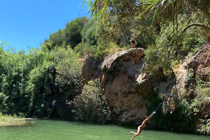 Zip Line - Back in Time Spain to Portugal Tour - Alcoutim and the Guadiana border