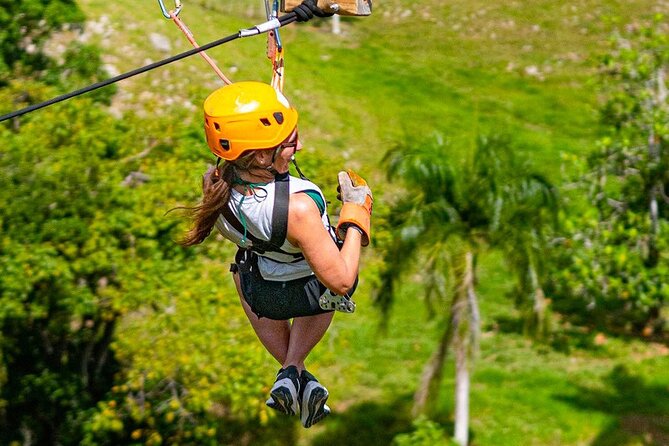 Zip Line or Zip Line Canopy Adventure in Punta Cana - The suspension bridge and forest views