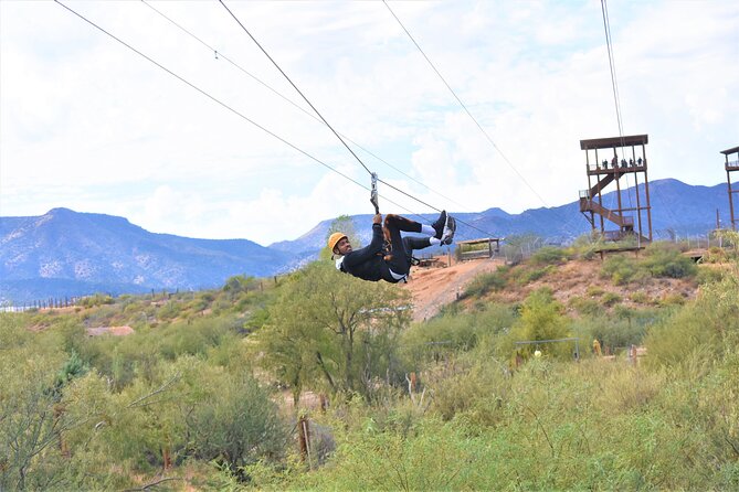 Zip Line Tour at Out of Africa Wildlife Park in Sedona,Camp Verde - Heat, wind, and the best time to go
