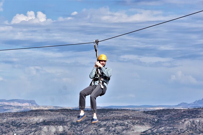 Zip Line Tour at Out of Africa Wildlife Park in Sedona,Camp Verde - Safety instruction comes before the first ride