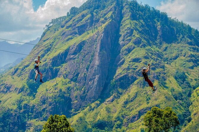 Zip Lining Experience in Ella - The Safety Setup Takes More Time Than the Flight