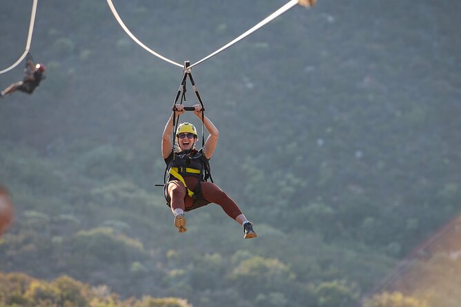 Zip Zoom Ziplines at La Jolla Indian Adventure Park - Side-by-side lines make the outing more social