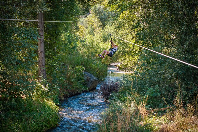 Zip Zoom Ziplines at La Jolla Indian Adventure Park - What happens during the roughly 90-minute outing